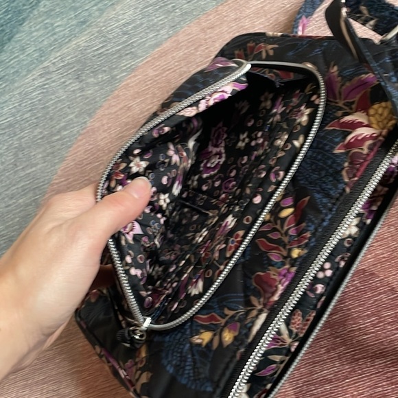 Vera Bradley Floral Boho Shoulder Satchel - Picture 3 of 11